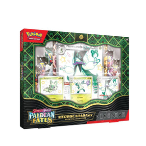 Pokemon: Paldean Fates Premium Collection - Shiny Meowscarada ex - PokePlanetPokemon: Paldean Fates Premium Collection - Shiny Meowscarada ex